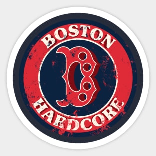 Vintage Boston Hardcore Sticker